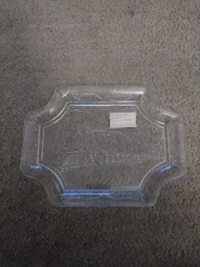 B & O Railroad Platter Train Bread Plate Co-Operative Flint Glass EAPG 1882 - Picture 1 of 5