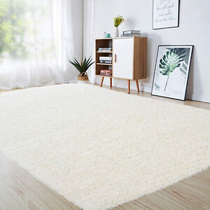 X Large Small Size Non Slip Shaggy Rug Soft Floor Carpet For Living Room Bedroom