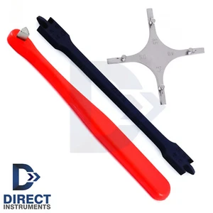 Dental Bracket Height Gauge Star Orthodontic Posterior Positioning Bite Stick CE - Picture 1 of 4