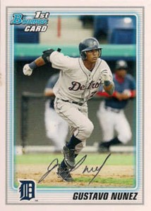 2010 Bowman Prospects #BP33 Gustavo Nunez Tigers NM-MT 