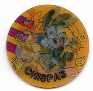 CHISPAS #136 MAGICTAZO TINY TOON 1994 MAGIC TAZO MATUTANO LEVE ALABEADO - Bild 1 von 2
