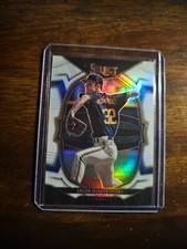 2023 Select Concourse #28 Jacob Misiorowski White Prizm 149/149 Brewers SP