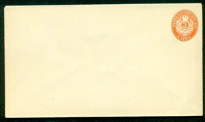 DANISH WEST INDIES FK8 3¢ orange entire, unused, VF Faacit $52.00 - Picture 1 of 1