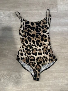 Fashion Nova Cheetah Print Body Suit Size Small - Picture 1 of 4