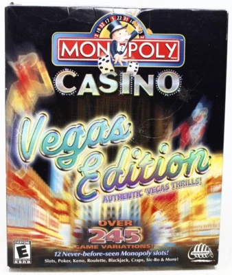 Monopoly Casino: Vegas Edition (PC, 2001) - Big Box - Image 1 of 4