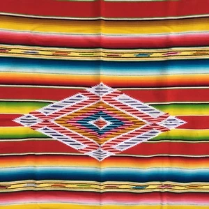 Mexikanisches Saltillo Vintage Textil - Bild 1 von 6