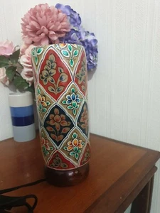 Table Lamp hand made painting - Picture 1 of 4