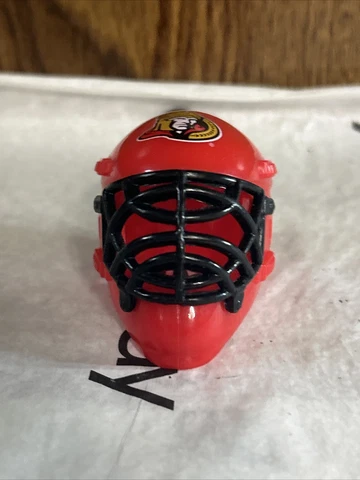 NHL Hockey Mini 1.5" Franklin Gumball Machine Goalie Helmet Ottawa Senators Cover