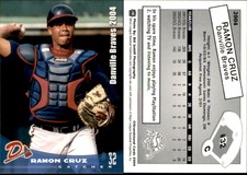 Ramon Cruz 2004 Grandstand Danville Braves #NNO RC Card *AutographDen*