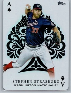 Topps All Aces 2023 Stephen Strasburg #aa-21 - Nacionales - Imagen 1 de 2