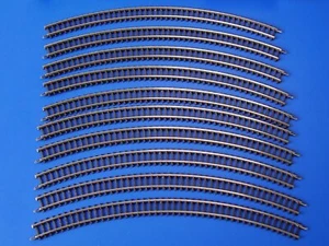 MARKLIN Z - 8530 - 10x Curved Track Section - mini-club / EXC - Picture 1 of 2