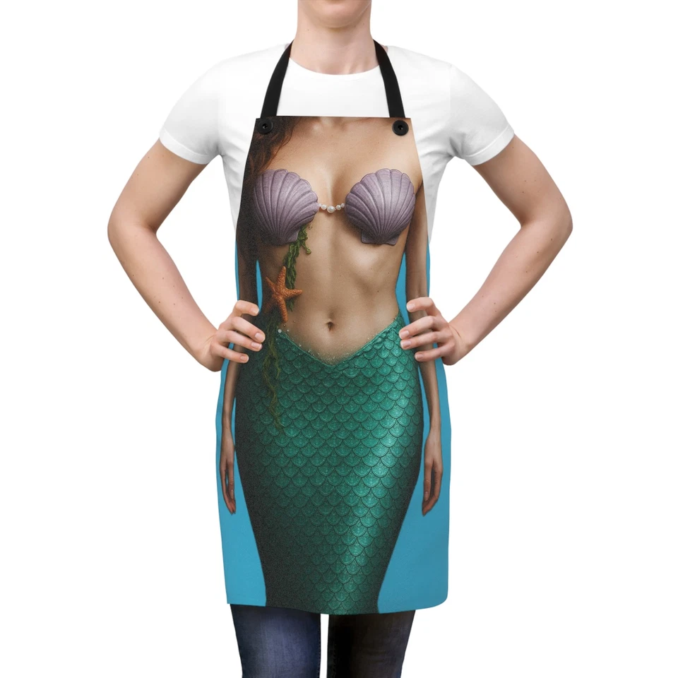 Realistic Mermaid Apron - Image 1 of 1