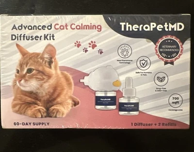 Kit difusor calmante avanzado para gatos terapia suministro para 60 días 1 difusor ¡2 recargas!  Foto 1 de 2