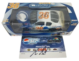 Boris Said #36 Centrix Chevy firmado 1:24 diecast + boleto Pepsi 400 Dayton 2006 - Imagen 1 de 17