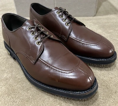 FootJoy Golf Shoes Size 9 D Brown Leather Classics Tour Oxford Split Toe - Image 1 of 4