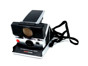 Cámara terrestre plegable Polaroid SX-70 Sonar One Step buen estado usada - Imagen 1 de 14