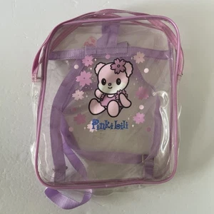 Vintage 2002 Sanrio Pinki Lili Clear Bookbag Bag Only - Picture 1 of 4