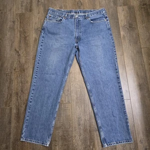 Levi's 550 Jeans Men's 40x30 Blue Medium Wash Straight Leg Waterless - Picture 1 of 10