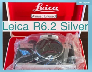 Leica R6.2 Silver 35mm SLR Film Camera Body Near Mint w/ Original Box Japan - Picture 1 of 16