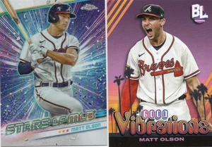 Matt Olson - 2024 Topps Chrome - Stars of MLB, 2024 Topps Big League - Good Vibr - Picture 1 of 1