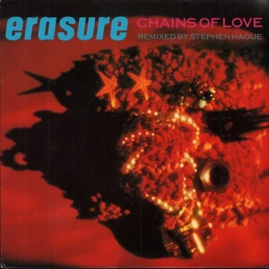 Erasure Chains of Love 7" vinyl UK Mute 1988 pic sleeve MUTE83 - Picture 1 of 3