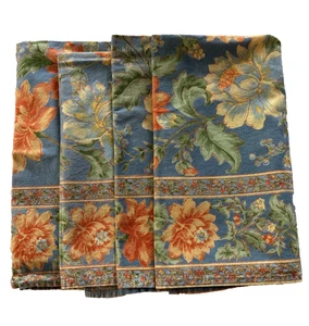 Vintage Floral Cottage Core Coastal Farmhouse Table Napkins 4 - Picture 1 of 8