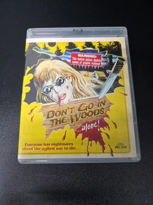Dont Go In The Wood Blu Ray/Dvd Vinegar Syndrome 1981/2015 RARE EX - Image 1 of 4