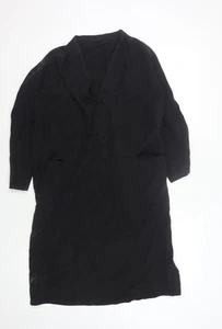 COS Black Lyocell Dress, Size 14, Women's - Picture 1 of 12