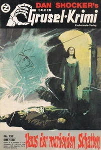 #132 SILBER GRUSEL-KRIMI 70's (SILVER SCARY THRILLER) GERMAN HORROR NOVELLA - Picture 1 of 1