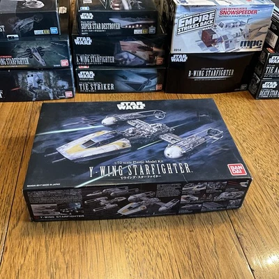 Bandai Star Wars 1/72 Y-Wing Starfighter BTL-A4 Attack Starfighter Model Kit - Image 1 of 4