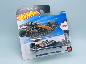 2026 Hot wheels Mainline # F1 MCLAREN FORMULA 1 TEAM Short Card - Bild 1 von 2