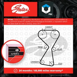 Timing Belt fits MITSUBISHI SPACE RUNNER N6W 2.4 99 to 03 4G64(GDI) Gates New - Picture 1 of 2