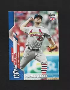 2020 Topps UK Edition Dakota Hudson #141 Blue Parallel 55/75 St. Louis Cardinals - Picture 1 of 2