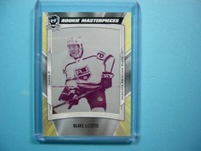 2019/20 UPPER DECK THE CUP ROOKIE MASTERPIECES BLAKE LIZOTTE RC MAGENTA 1/1 DD