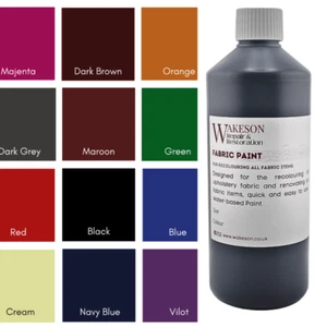 Fabric Paint Dye - Restores Fabric colour to Furniture Sofa Upholstery Clothing - Picture 1 of 8
