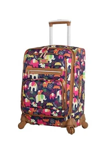 Lily Bloom Luggage Carry On Expandable Design Pattern Suitcase For Woman With... - Picture 1 of 6