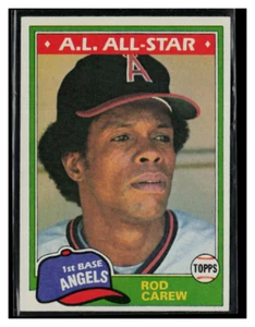 1981 Topps #100 Rod Carew - Picture 1 of 2