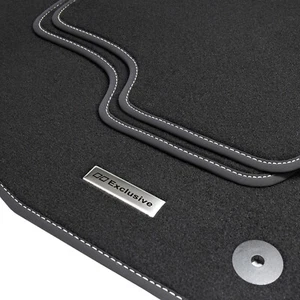 Alfombrillas acero inoxidable logotipo exclusivo para VW Passat B8 3G Variant Limo 2014-2023 - Imagen 1 de 9