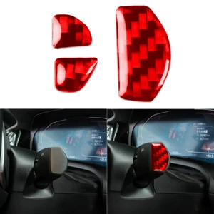 Pegatina limpiaparabrisas de fibra de carbono roja para BMW Serie 4 M4 G22 G82 G83 - Imagen 1 de 5