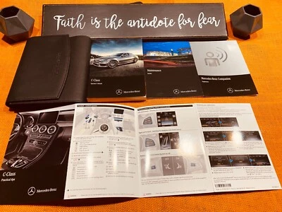 2016 MERCEDES C SEDAN C300 C350e C450 4MATIC C63 AMG OWNERS MANUAL +QUICK GUIDE - Image 1 of 4