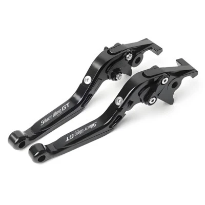 For Honda Silver Wing GT400 GT600 2001-2017 Extendable CNC Clutch Brake Levers - Image 1 of 4