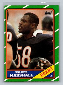 1986 Topps #25 Wilber Marshall