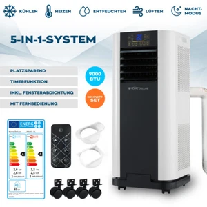 !!!SONDERAKTION!!! Mobile Klimaanlage 5in1-Gerät Klimagerät Klima 9000BTU 2,6kW - Bild 1 von 12