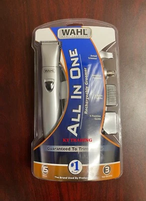 WAHL All-in-One BODY GROOMING NOSE EAR HAIR BEARD Rechargeable Precision Trimmer - Image 1 of 2