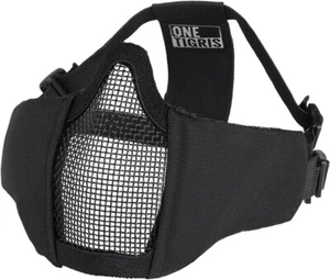 OneTigris 6" Foldable Half Face Mesh Mask (Multicam Black) - Picture 1 of 5