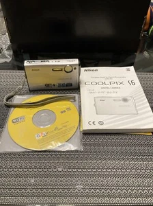 Nikon Coolpix S6 Digital Camera Silver for parts/repair Might Be An Easy Fix!!!! - Picture 1 of 15