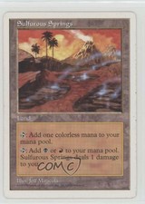 1997 Magic: The Gathering - Core Set: 5th Edition Sulfurous Springs n0n