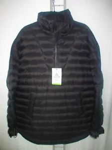 NWT Alpine Design XL Black 1/4 Zip Rounded Hem High Neck Puffer Coat - Picture 1 of 6