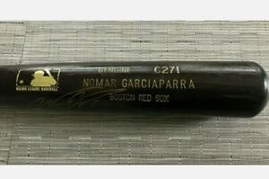 Nomar Garciaparra Game Issued C271 LVS Signed Bat