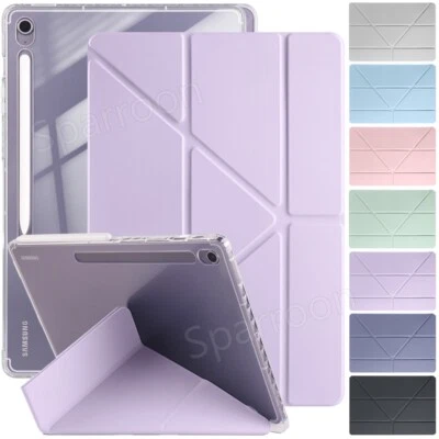 Hybrid Slim Case for Samsung Galaxy Tab S7 S8 S9 S10 FE Plus A9 A9+ A8 Cover - Image 1 of 4